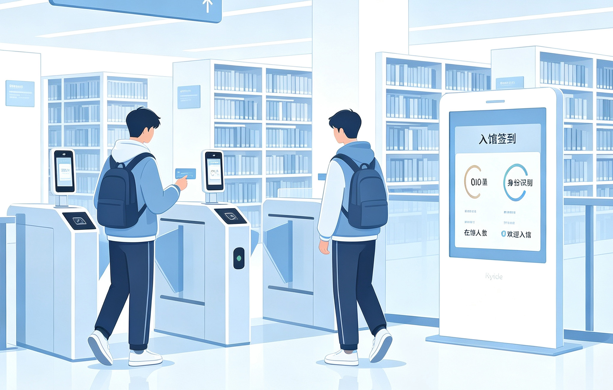 智慧图书馆全套智能化解决方案&mdash;&mdash;校园图书馆数字化改造